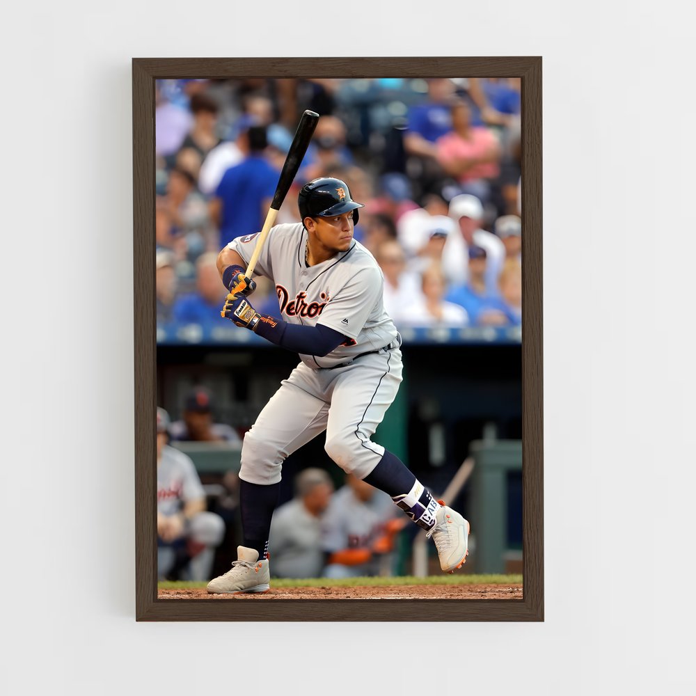 Poster Miguel en Action – affiche Baseball (vue 5)